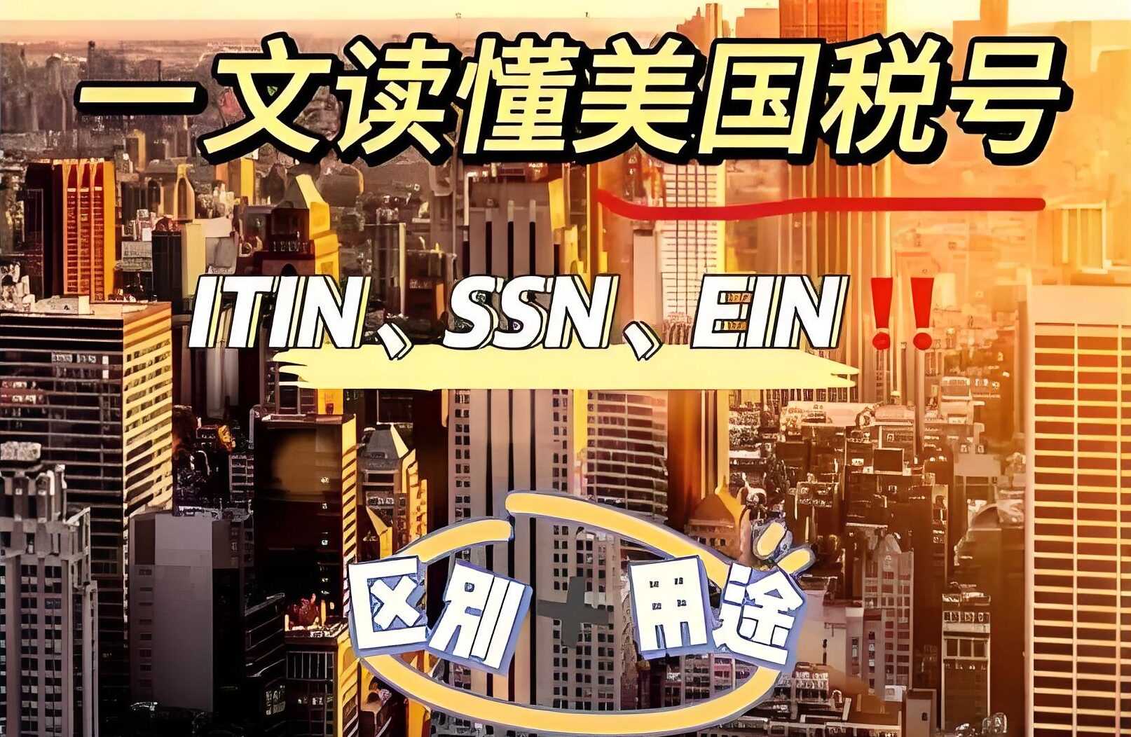 EIN、ITIN、W-8BEN、W-9有何不同？2025年美国税务识别号全面指南