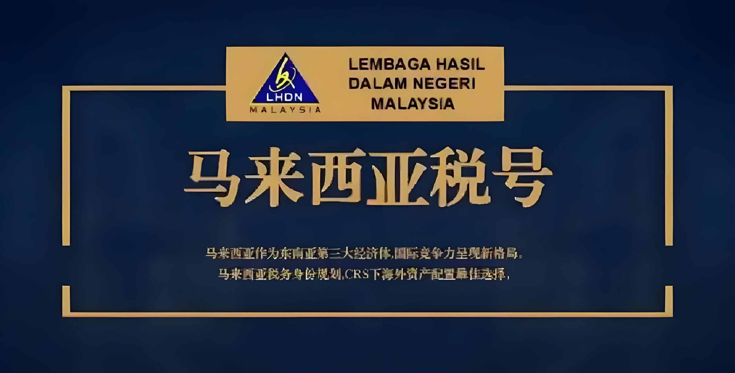 马来西亚税号解析：海外资产税务优化，合规与风险规避